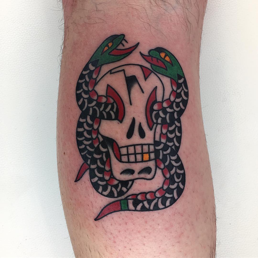 Tattoos Bologna, traditional, by Albi